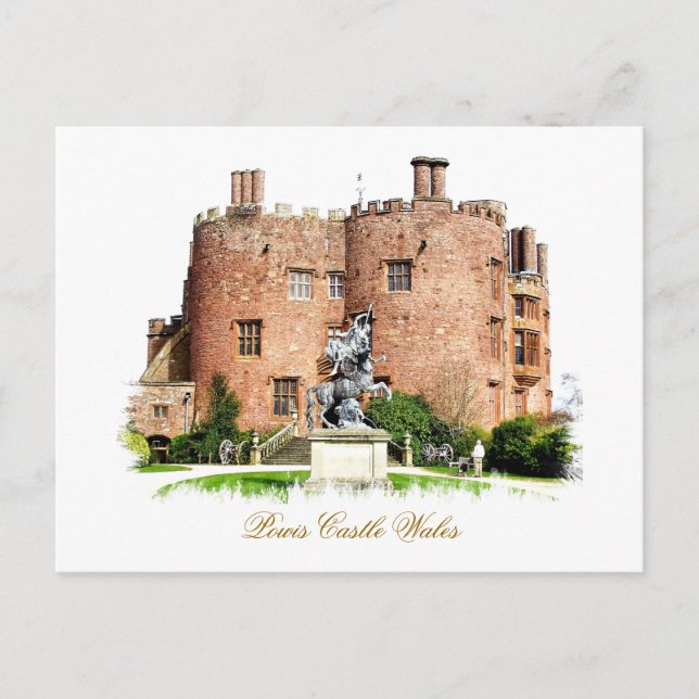 POSTAL WELSH CASTLES (Anverso)