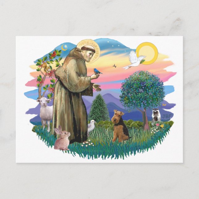 Postal Welsh Terrier (Anverso)