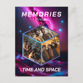 Postal Weltraum 3D Foto Würfel Bilder Kollage