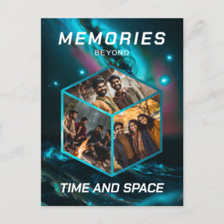 Postal Weltraum 3D Foto Würfel Bilder Kollage