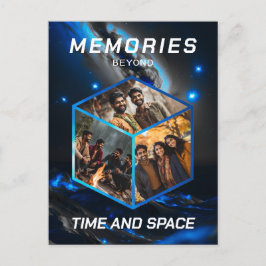 Postal Weltraum 3D Foto Würfel Bilder Kollage