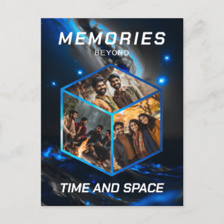 Postal Weltraum 3D Foto Würfel Bilder Kollage