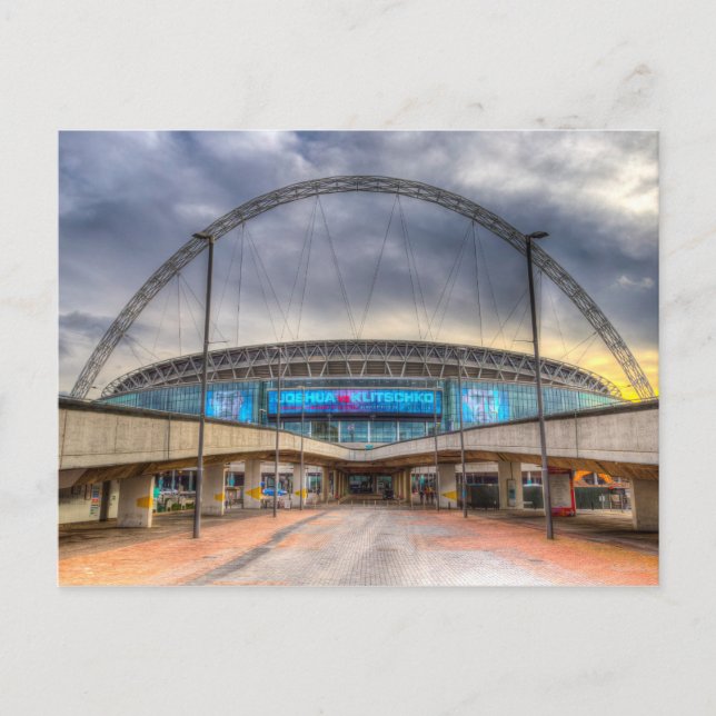 Postal Wembley Stadium London (Anverso)