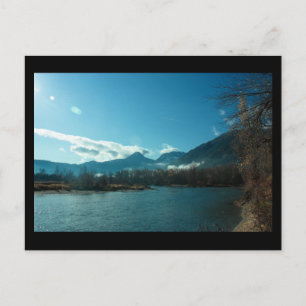 Postal Wenatchee River, Leavenworth WA Mini Print