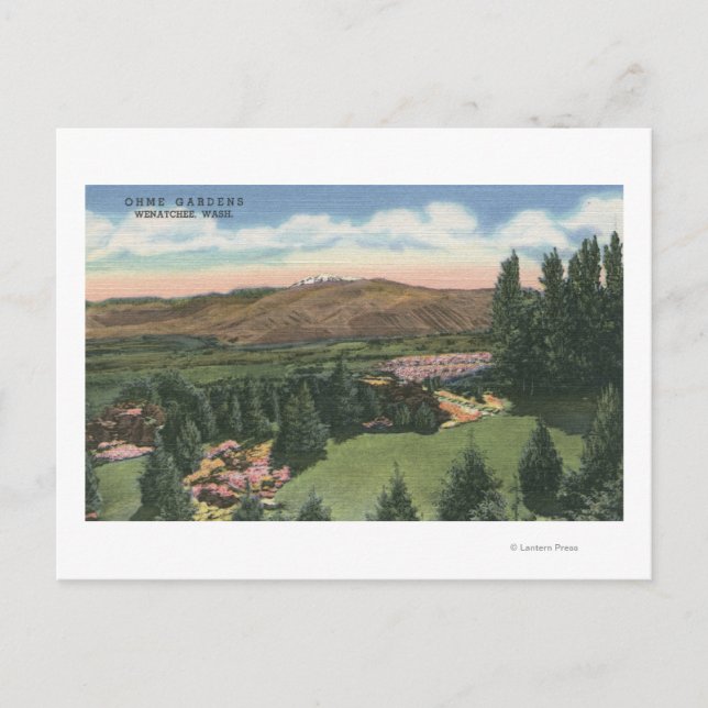 Postal Wenatchee, WashingtonView of Ohme Gardens # 2 (Anverso)