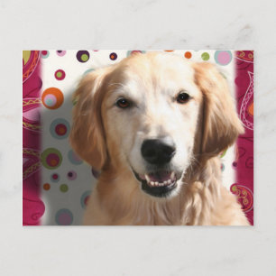 Postal Wendy the Golden Retriever