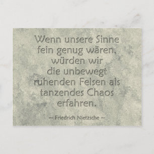 Postal Wenn Unsere Sinne