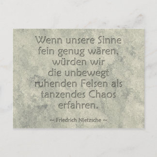 Postal Wenn Unsere Sinne