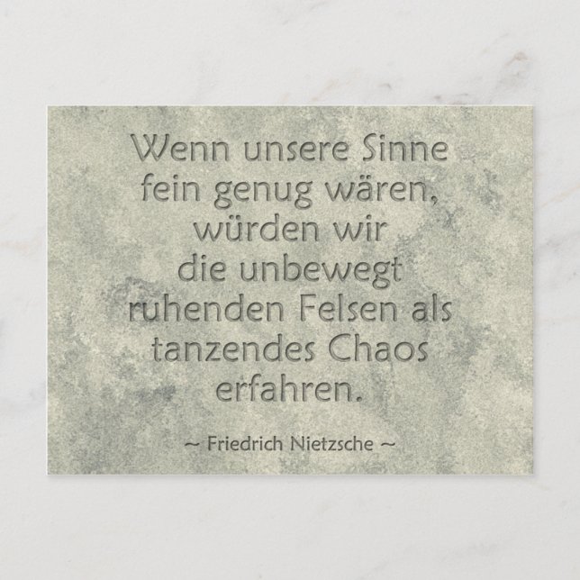 Postal Wenn Unsere Sinne (Anverso)