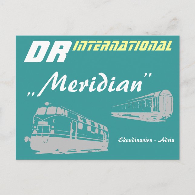 Postal Werbung DDR Reichsbahn (Anverso)