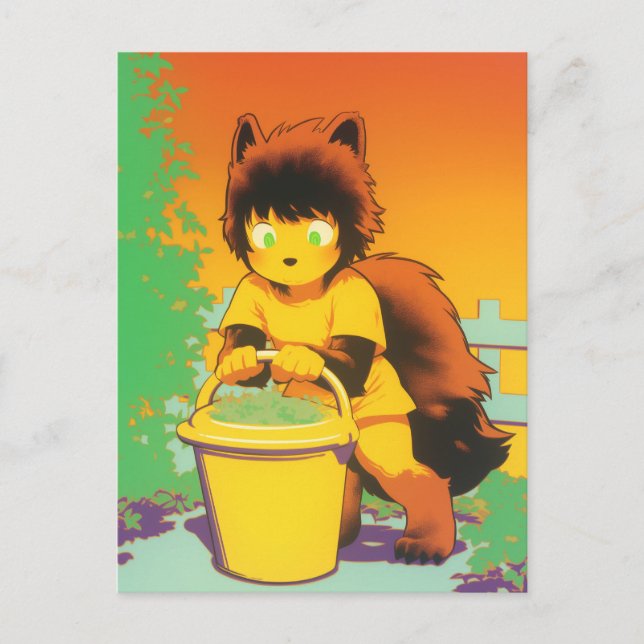 Postal Werewolf (Anverso)