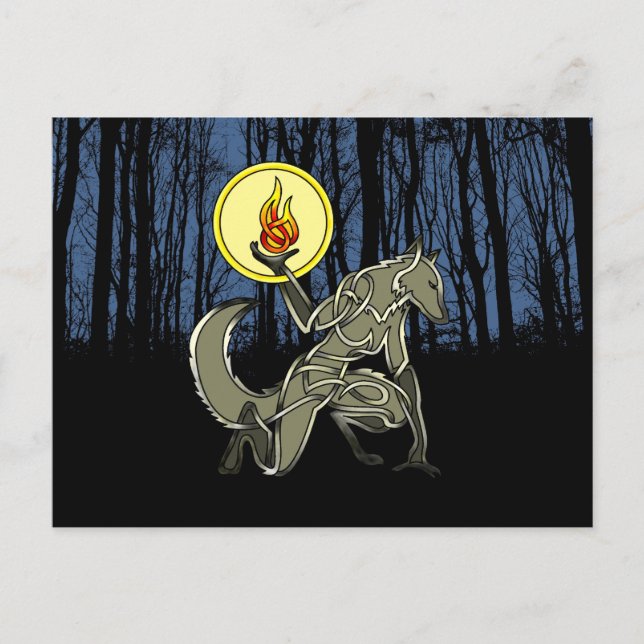 Postal Werewolf (Anverso)