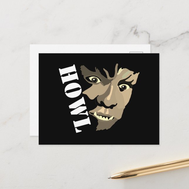 Postal Werewolf, Howl (Anverso/Reverso In Situ)