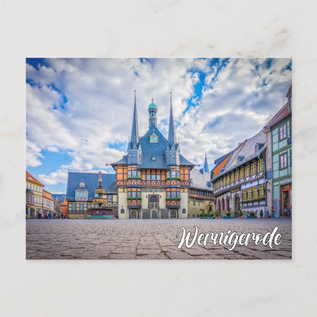 Postal Wernigerode, Alemania (Anverso)