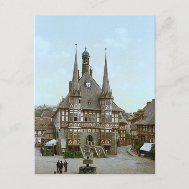 Postal Wernigerode (c. 1900) (Anverso)