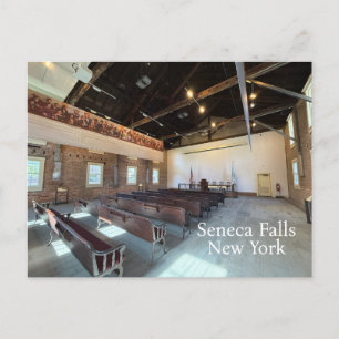 Postal Wesleyan Chapel Seneca Falls NY