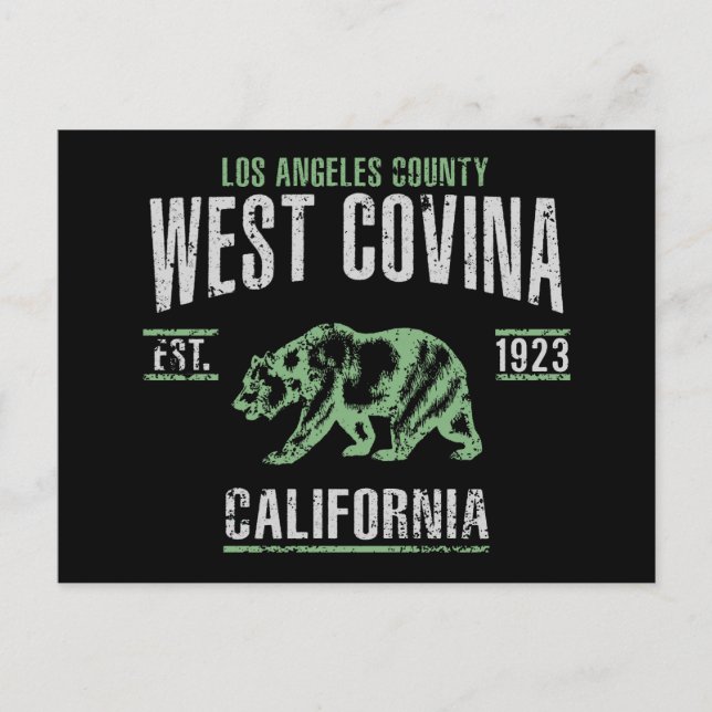 Postal West Covina (Anverso)