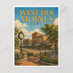 Postal West Des Moines Iowa Valley Junction GeoSaga