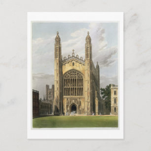 Postal West End de College Chapel, Cambridge de rey, de