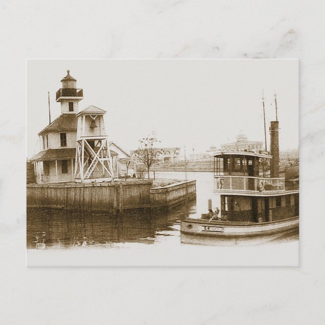 Postal West End Nueva Orleans 1906 (Anverso)