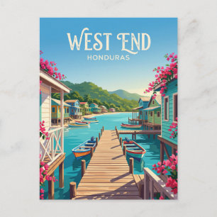 Postal West End Village Honduras se traduce como