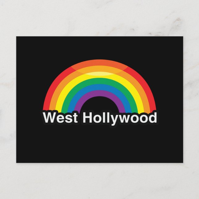 POSTAL WEST HOLLYWOOD (Anverso)