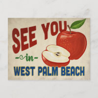 West Palm Beach Florida Apple - Viajes de época