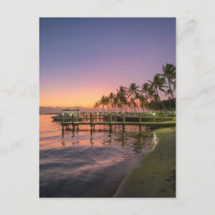Postal West Palm Beach, Florida, Sunset