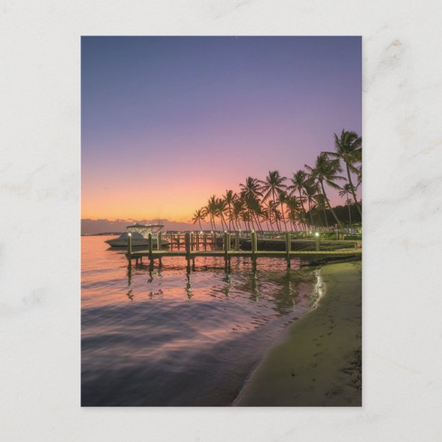 Postal West Palm Beach, Florida, Sunset (Anverso)