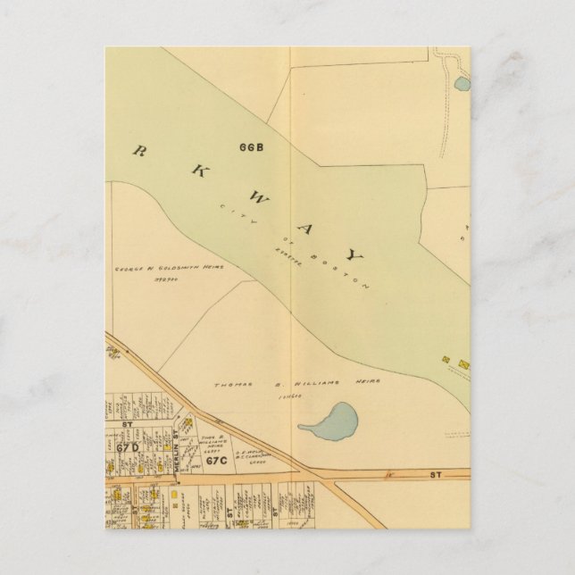 Postal West Roxbury, Massachusetts 4 (Anverso)