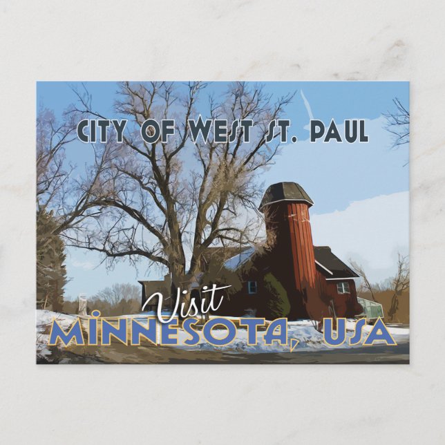 Postal West St. Paul (Anverso)