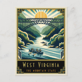Postal West Virginia | Art Deco