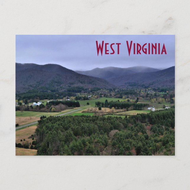 Postal West Virginia Postcard Green Bank (Anverso)