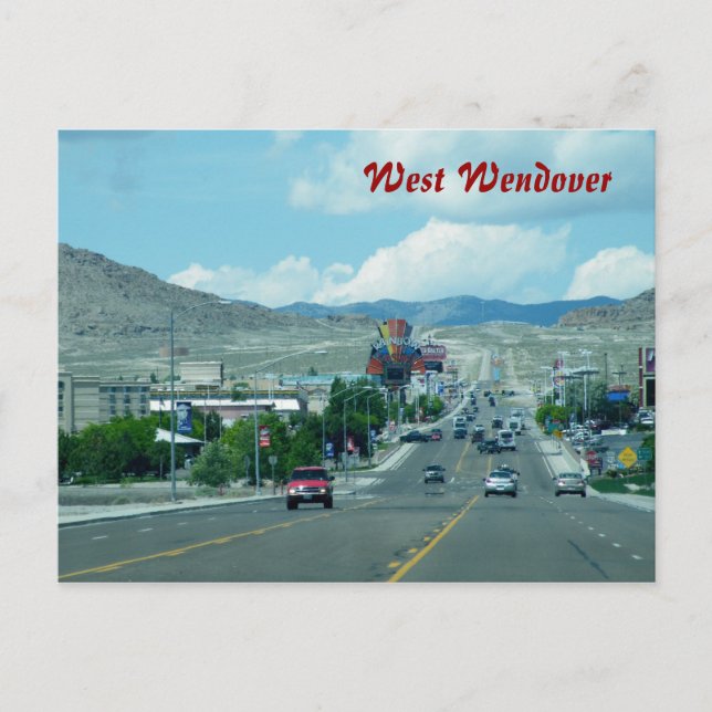 Postal West Wendover (Anverso)