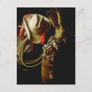 Postal Western Cowboy Cowgirl Todas las ocasiones 