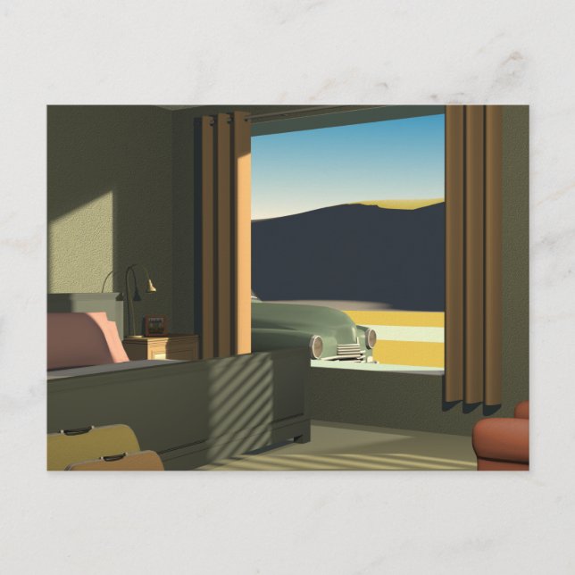 Postal Western Motel (Anverso)