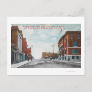 Postal Western View of Granite StreetButte, MT