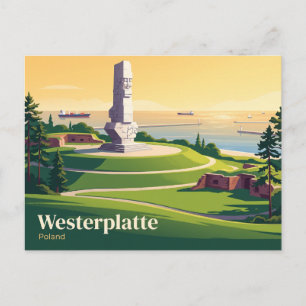 Postal Westerplatte Polonia
