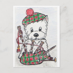Postal Westie Bagpipes