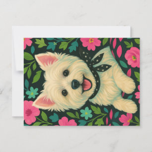Postal Westie elegante