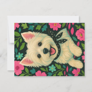 Postal Westie elegante
