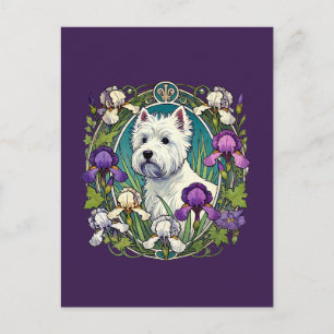 Postal Westie West Highland White Terrier