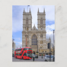Westminster Abbey London Postcard