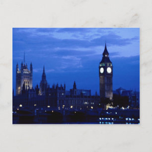Postal Westminster del banco del sur del Thames, Lon