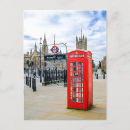 Postal Westminster, London UK Postcard