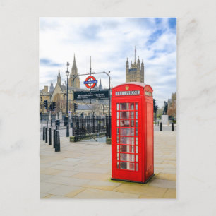 Postal Westminster, London UK Postcard