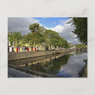 Postal Westport, Irlanda. La ciudad atlántica de