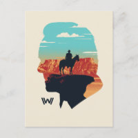 Westworld | Dr. Ford Silhouette de Man in Black