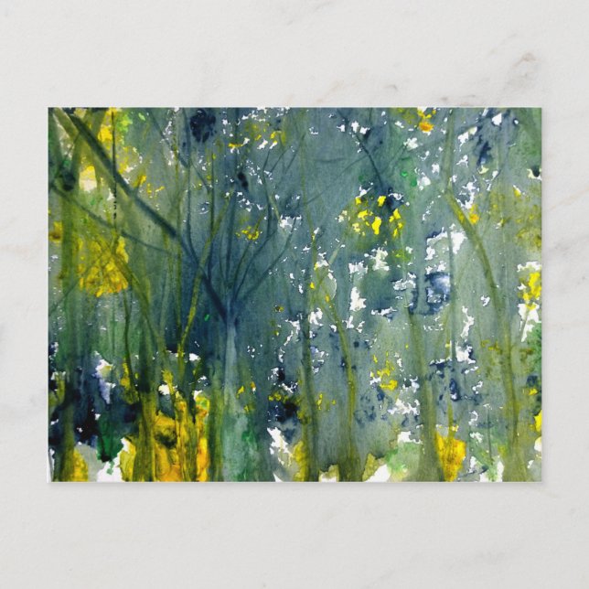 Postal Wet In Wet Watercolor (Anverso)