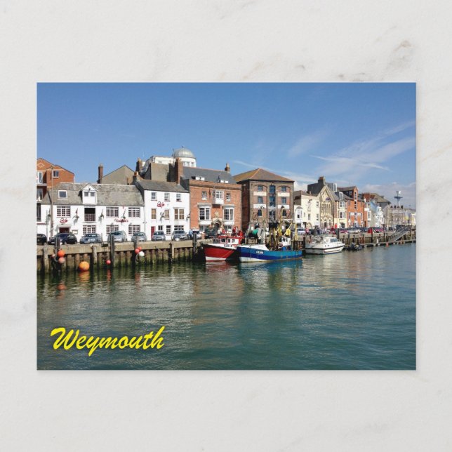 Postal Weymouth - Foto profesional. (Anverso)